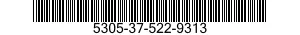 5305-37-522-9313 SCREW,CAP,SOCKET HEAD 5305375229313 375229313