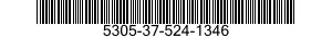 5305-37-524-1346 SCREW,MACHINE 5305375241346 375241346