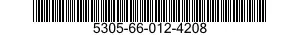 5305-66-012-4208 SCREW,MACHINE 5305660124208 660124208