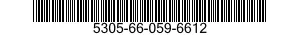 5305-66-059-6612 SCREW,MACHINE 5305660596612 660596612