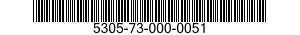 5305-73-000-0051 SCREW,CAP,SOCKET HEAD 5305730000051 730000051