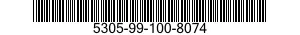5305-99-100-8074 SCREW,MACHINE 5305991008074 991008074