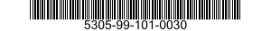 5305-99-101-0030 SCREW,MACHINE 5305991010030 991010030