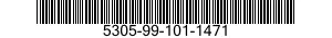5305-99-101-1471 SCREW,MACHINE 5305991011471 991011471