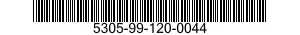 5305-99-120-0044 SCREW,MACHINE 5305991200044 991200044
