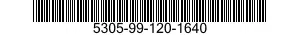 5305-99-120-1640 SCREW,MACHINE 5305991201640 991201640