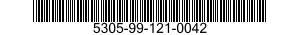 5305-99-121-0042 SCREW,MACHINE 5305991210042 991210042