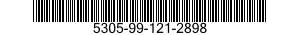 5305-99-121-2898 SCREW,MACHINE 5305991212898 991212898