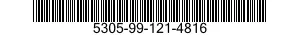 5305-99-121-4816 SCREW,MACHINE 5305991214816 991214816