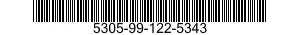 5305-99-122-5343 SCREW,CAP,SOCKET HEAD 5305991225343 991225343