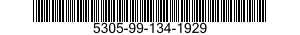 5305-99-134-1929 SCREW,MACHINE 5305991341929 991341929