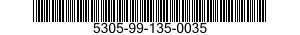 5305-99-135-0035 SCREW,MACHINE 5305991350035 991350035
