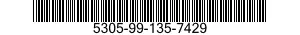 5305-99-135-7429 SCREW,CAP,SOCKET HEAD 5305991357429 991357429
