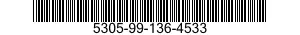 5305-99-136-4533 SCREW,CAP,SOCKET HEAD 5305991364533 991364533