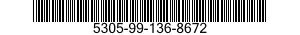 5305-99-136-8672 SCREW,CAP,SOCKET HEAD 5305991368672 991368672