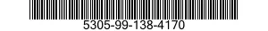 5305-99-138-4170 SCREW,CAP,SOCKET HEAD 5305991384170 991384170