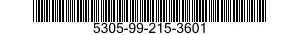 5305-99-215-3601 SCREW,MACHINE 5305992153601 992153601