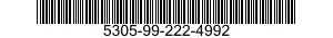 5305-99-222-4992 SCREW,MACHINE 5305992224992 992224992