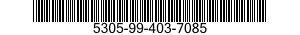 5305-99-403-7085 SCREW,CAP,SOCKET HEAD 5305994037085 994037085