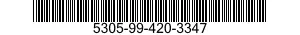 5305-99-420-3347 SCREW M/C 5305994203347 994203347