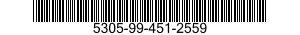 5305-99-451-2559 SCREW,CAP,HEXAGON HEAD 5305994512559 994512559