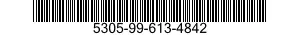 5305-99-613-4842 SCREW,MACHINE 5305996134842 996134842