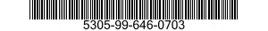 5305-99-646-0703 SCREW,CAP,SOCKET HEAD 5305996460703 996460703