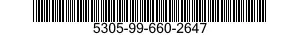 5305-99-660-2647 SCREW,SOCKET HEAD 5305996602647 996602647
