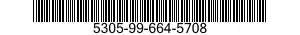5305-99-664-5708 SCREW,EXTERNALLY RE 5305996645708 996645708