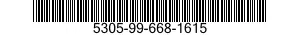 5305-99-668-1615 SCREW,CAP,SOCKET HEAD 5305996681615 996681615