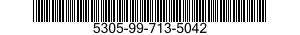 5305-99-713-5042 SCREW,MACHINE 5305997135042 997135042