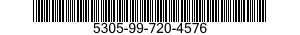5305-99-720-4576 SCREW,MACHINE 5305997204576 997204576