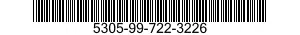 5305-99-722-3226 SCREW,MACHINE 5305997223226 997223226