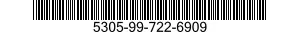 5305-99-722-6909 SCREW,CAP,HEXAGON HEAD 5305997226909 997226909