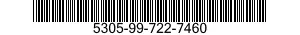 5305-99-722-7460 SCREW,MACHINE 5305997227460 997227460