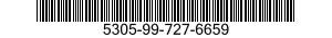 5305-99-727-6659 SCREW,CAP,SOCKET HEAD 5305997276659 997276659