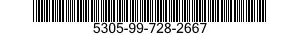 5305-99-728-2667 SCREW,CAP,SOCKET HEAD 5305997282667 997282667