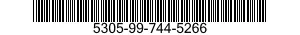5305-99-744-5266 SCREW,MACHINE 5305997445266 997445266