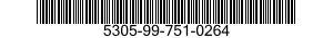 5305-99-751-0264 SCREW,SOCKET C,SPEC 5305997510264 997510264