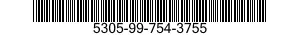 5305-99-754-3755 SCREW,MACHINE 5305997543755 997543755