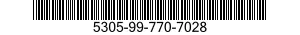 5305-99-770-7028 SCREW,MACHINE 5305997707028 997707028