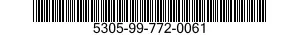 5305-99-772-0061  5305997720061 997720061