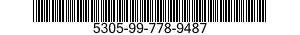5305-99-778-9487 SCREW,SOCKET HEAD 5305997789487 997789487