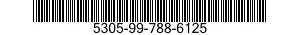 5305-99-788-6125 SCREW,CAP,HEXAGON HEAD 5305997886125 997886125