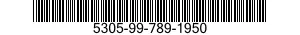 5305-99-789-1950 SCREW,CAP,SOCKET HEAD 5305997891950 997891950