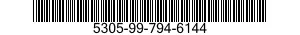 5305-99-794-6144 SCREW,CAP,SOCKET HEAD 5305997946144 997946144
