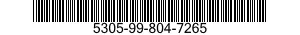 5305-99-804-7265 SCREW,TAPPING 5305998047265 998047265