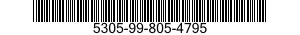 5305-99-805-4795 SCREW,CAP,HEXAGON HEAD 5305998054795 998054795