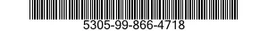 5305-99-866-4718 SCREW,CAP,HEXAGON HEAD 5305998664718 998664718