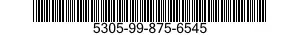 5305-99-875-6545 SCREW,CAP,SOCKET HEAD 5305998756545 998756545